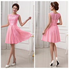 Half Long Sleeve White Chiffon Lace Stitching Long Dress Floor-Length Pleated Lace Gowns Dresses 6 Colors KF274 SM6