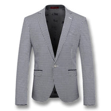 Herren Anzug Men SM6azers Jackets Coats Men's Casual Slim Fit Long Sleeved Single Button Style SM6azers Jackets SM6