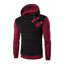 Hoodies Men Sudaderas Hombre Hip Hop Mens Brand Hoodie Hedging Oblique Zipper Sweatshirt Suit Slim Fit Men Hoody XXL SM6
