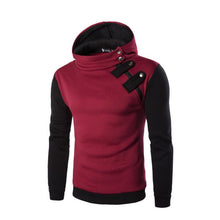 Hoodies Men Sudaderas Hombre Hip Hop Mens Brand Hoodie Hedging Oblique Zipper Sweatshirt Suit Slim Fit Men Hoody XXL SM6