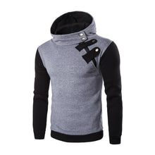 Hoodies Men Sudaderas Hombre Hip Hop Mens Brand Hoodie Hedging Oblique Zipper Sweatshirt Suit Slim Fit Men Hoody XXL SM6