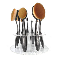 Beautiful Round Makeup Brushes Drying Holder Acrylic Portable Dry Brush Bracket Exquisite Beauty Tools SM6