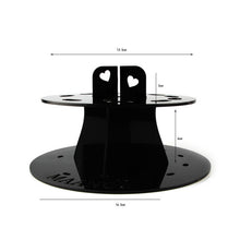 Beautiful Round Makeup Brushes Drying Holder Acrylic Portable Dry Brush Bracket Exquisite Beauty Tools SM6