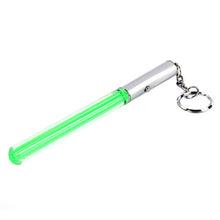 Flash Torch Lightsaber Keychain LED Light Glow Magic Wand Stick Pen Key Chains SM6