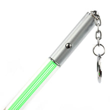 Flash Torch Lightsaber Keychain LED Light Glow Magic Wand Stick Pen Key Chains SM6