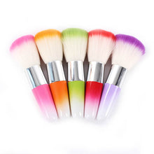 Nail Art Dust Remover Brush Cleaner Acrylic UV Gel Rhinestones Makeup Brushes Tools SM6
