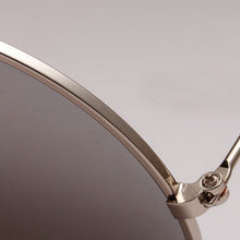 Oversized Round Sunglasses Women Mirrored Lens Metal Frame Eyewear Sun Glasses Brand Designer Oculos Feminino SM6