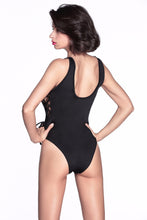 Black Lace Up Sexy Thong Bodysuit Clubwear Sleeveless  Bodycon Sexy Jumpsuit Romper Overalls For Wo SM6
