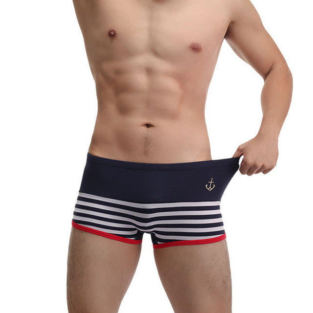 Hot Sale Men Underwear Boat Anchor Spandex Cotton Men's Shorts