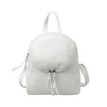 Korean PU Leather Backpack Women Zipper Mini Travel Bag Kawaii Backpacks For Teenage Girls Mochila Harajuku Rugzak SM6