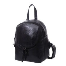 Korean PU Leather Backpack Women Zipper Mini Travel Bag Kawaii Backpacks For Teenage Girls Mochila Harajuku Rugzak SM6