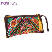 Luxury Handbags Women Bags Designer Embroidery Envelope Bag Vintage Tassel Evening Clutch Bag Purse Bolsa Feminina SM6
