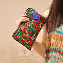 Luxury Handbags Women Bags Designer Embroidery Envelope Bag Vintage Tassel Evening Clutch Bag Purse Bolsa Feminina SM6