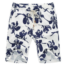 Men Beach Homme Bermuda Shorts Men's Casual Slim Fit Large Size Knee Length Beach Floral Short Outwear Trousers Men SM6