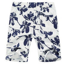 Men Beach Homme Bermuda Shorts Men's Casual Slim Fit Large Size Knee Length Beach Floral Short Outwear Trousers Men SM6