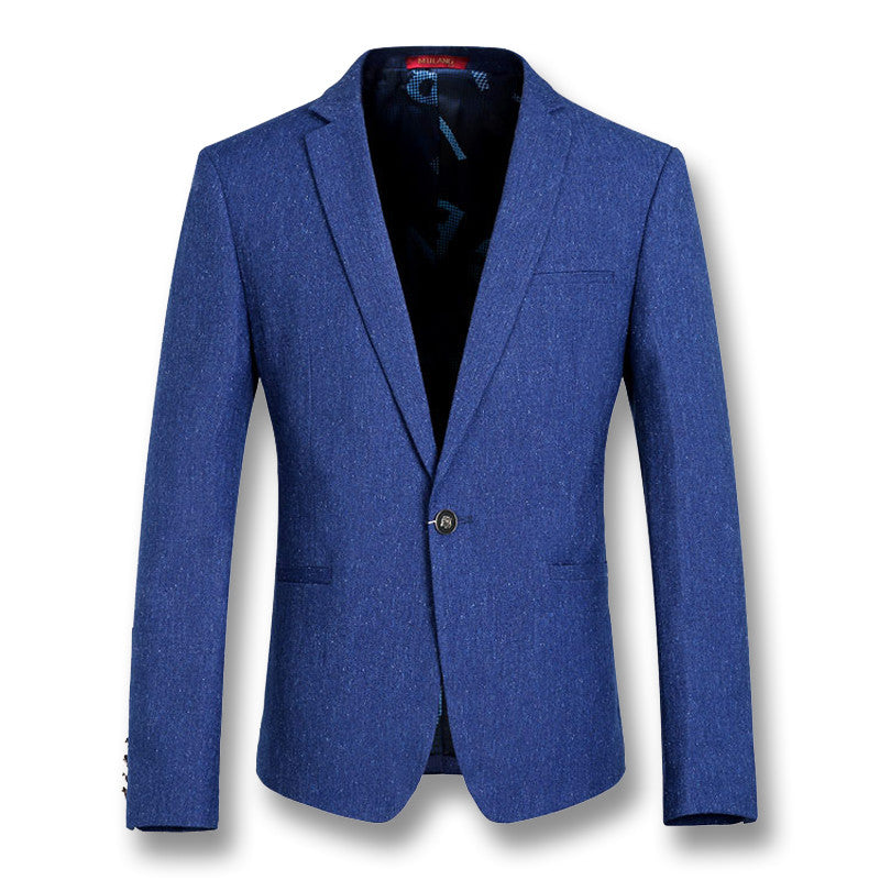 Men SM6azers and Jackets Dress Suits Men's Casual Slim Fit Long Sleeved Single Button Style SM6acers Veste De Loisir SM6