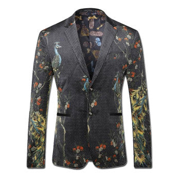 Men SM6azers and Jackets Nightclub Wedding Dress Suits Terno Masculino Men's Casual Slim Fit Long Sleeved SM6azers SM6