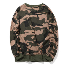 Men Camouflage T Shirts Tees Sweatshirts Camisa Masculina Men's Causal Slim Fit O Neck Long Sleeved T Shirts Hombre SM6