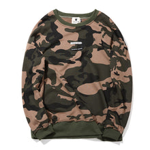 Men Camouflage T Shirts Tees Sweatshirts Camisa Masculina Men's Causal Slim Fit O Neck Long Sleeved T Shirts Hombre SM6