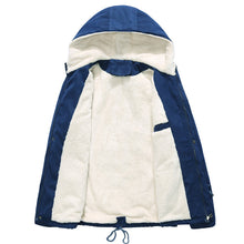 Men Coat Jacket Parkas Windbreaker Men's Casual Slim Fit Thickening Cotton Coat Plus Velvet Trench Coat Men SM6