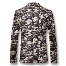 Men Floral SM6azers Jackets Coats Dress Suits Herren Anzug Men's Casual Slim Fit Single Button Style SM6azers Jackets SM6