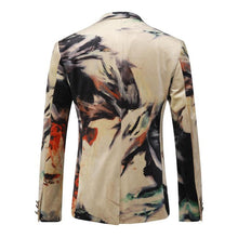 Men Floral Casual SM6azers Nightclub Party Dress Suits Formal Terno Masculino Veste De Loisir Men's Slim Fit SM6azers SM6