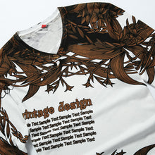 Men Floral Sweaters and Pullovers Men's Casual Slim Fit Large Size Long Sleeved Knitted V Neck Sweaters Pullovers SM6