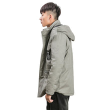 Men Jackets and Coats Jaqueta Masculina Men's Casual Slim Fit Padded Cotton Hooded Veste Homme Jackets SM6