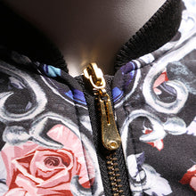 Men Jackets and Coats Outwear Floral Jaqueta Masculina Men's Casual Slim Fit Large Size Veste Homme Zipper Jackets SM6