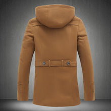 Men Padded Coat Jacket Parkas Trench Coat Men Casual Slim Fit Thickening Large Size Wool Padded Coat SM6