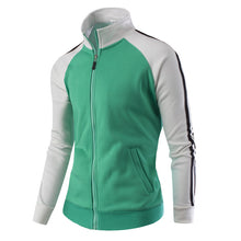 Men Patchwork Hoodies Jackets Coats Cardigans Sweatshirts Sportswear Men's Casual Slim Fit Large Size Zipper Jacket SM6