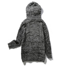 Men Plus Size Hooded Coats Sweaters Sweatercoats Cardigans Men's Casual Slim Fit Knitted Sweaters Hombre SM6