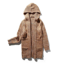 Men Plus Size Hooded Coats Sweaters Sweatercoats Cardigans Men's Casual Slim Fit Knitted Sweaters Hombre SM6