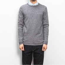 Men Plus Size Sweaters Pullovers Men's Casual Slim Fit Long Sleeved O Neck Knitted Sweaters Pullovers Hombre SM6