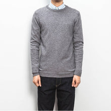 Men Plus Size Sweaters Pullovers Men's Casual Slim Fit Long Sleeved O Neck Knitted Sweaters Pullovers Hombre SM6