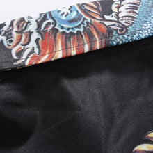 Men Printing Shirts Hombre Camisa Masculina Men's Casual Slim Fit Long Sleeved Turn Down Collar Large Size Shirts SM6