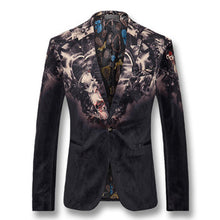 Men Single Button Style SM6azers Jackets Dress Suits Coats Men's Casual Slim Fit Long Sleeved Veste De Loisir SM6
