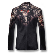 Men Single Button Style SM6azers Jackets Dress Suits Coats Men's Casual Slim Fit Long Sleeved Veste De Loisir SM6