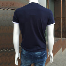 Men Solid Color Polo Shirts Men's Casual Slim Fit Large Size Short Sleeved Polo Shirts Camisa Hombre Tees SM6