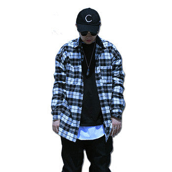 Men Streetwear Style Oversize Shirts Camisa Masculina Sportswear Men's Casual Slim Fit Turn Down Collar Shirts SM6