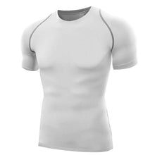 Men T Shirts Tops Tights Fitness Base Layer Tops Short Sleeve O-Neck Compression T Shirts S-XXL SM6