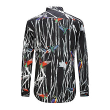 Men Tuxedo Dress Shirts Camisa Masculina Men's Casual Slim Fit Long Sleeved Turn Down Collar Large Size Shirts SM6