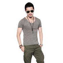 Men's tops v-neck t shirts shorts Sleeve impressive Style Casual T-shirt 5 Color Y4 SM6