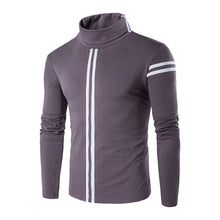 Menswear T Shirts Hombre Camisa Masculina Men's Casual Slim Fit Long Sleeved T Shirts Pullovers Turtleneck SM6