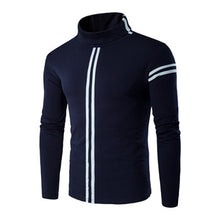 Menswear T Shirts Hombre Camisa Masculina Men's Casual Slim Fit Long Sleeved T Shirts Pullovers Turtleneck SM6