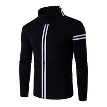 Menswear T Shirts Hombre Camisa Masculina Men's Casual Slim Fit Long Sleeved T Shirts Pullovers Turtleneck SM6