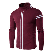 Menswear T Shirts Hombre Camisa Masculina Men's Casual Slim Fit Long Sleeved T Shirts Pullovers Turtleneck SM6