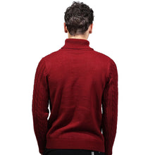 Menswear Turtleneck Sweaters and Pullovers Hombre Men's Casual Slim Fit Long Sleeved Knitted Sweaters SM6