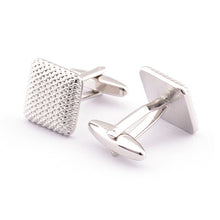 Elegant Men Cufflinks Glossy Three-Dimensional Emboss Spots Pattern Exquisite Cuff Button Cuff-link SM6