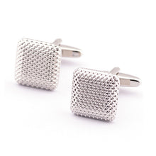 Elegant Men Cufflinks Glossy Three-Dimensional Emboss Spots Pattern Exquisite Cuff Button Cuff-link SM6